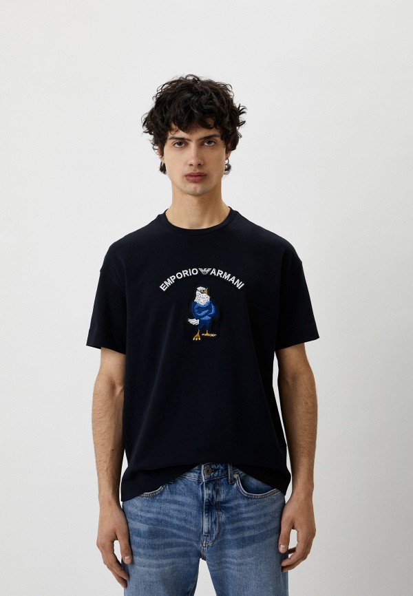 

Футболка Emporio Armani, Синий