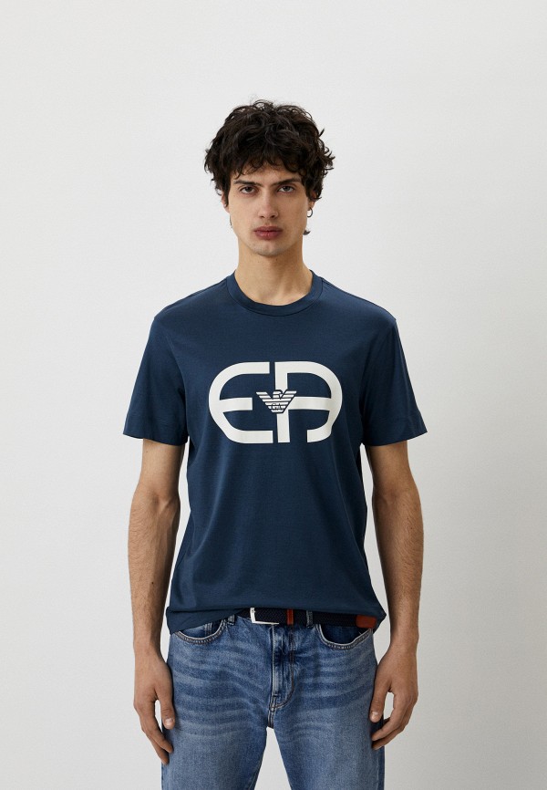 

Футболка Emporio Armani, Синий, Emporio Armani RTLABH425401