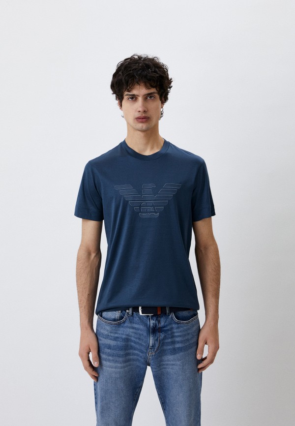 

Футболка Emporio Armani, Синий