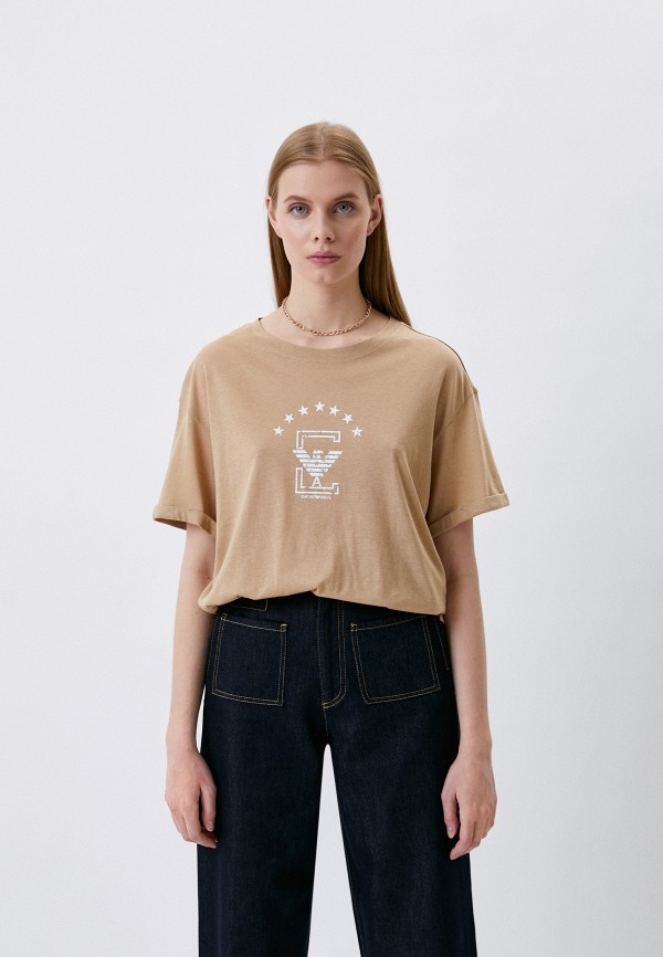 

Футболка Emporio Armani, Бежевый, Emporio Armani RTLABH430301