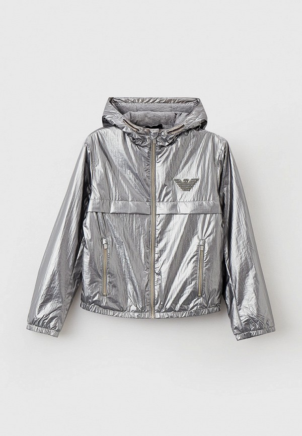 Куртка Emporio Armani серебрянного цвета