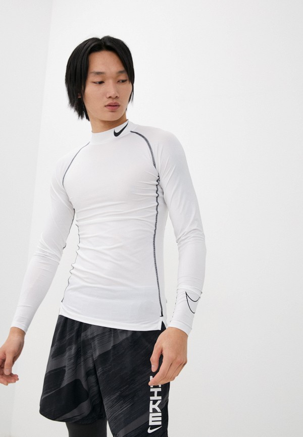 

Лонгслив компрессионный Nike, Белый, M NP DF TIGHT LS MOCK