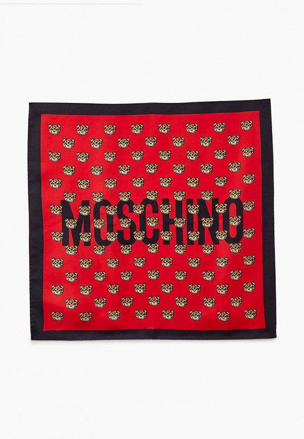 

Платок Moschino, Красный