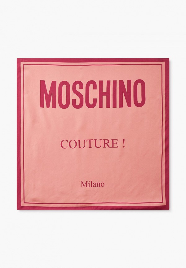 

Платок Moschino, Розовый