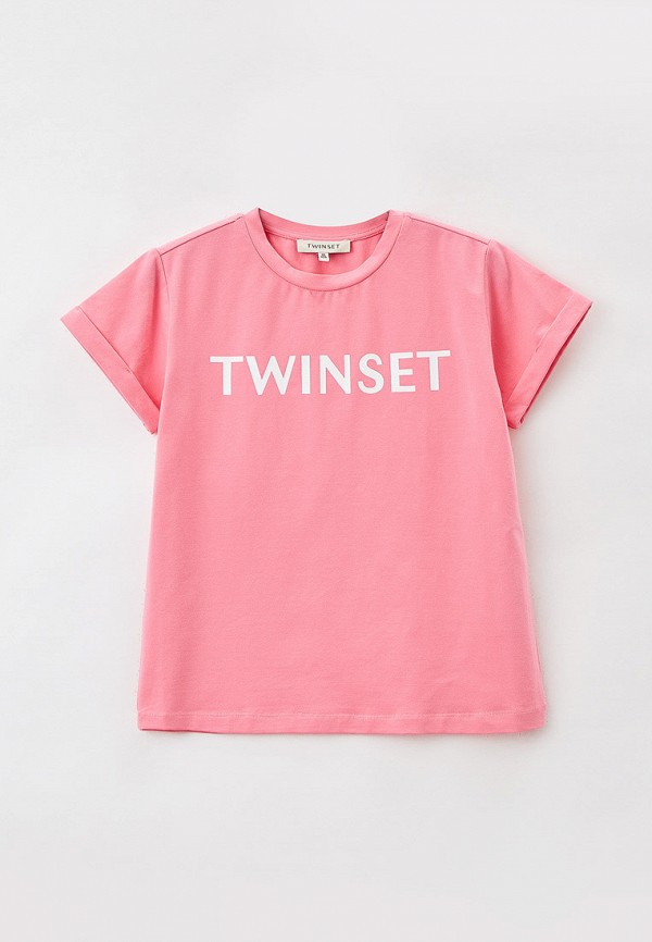 

Футболка Twinset Milano, Розовый, Twinset Milano RTLABH615401