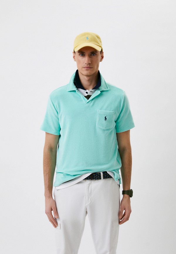 

Поло Polo Ralph Lauren, Бирюзовый, Polo Ralph Lauren RTLABH638401