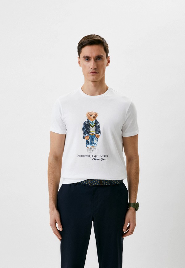 

Футболка Polo Ralph Lauren, Белый, Polo Ralph Lauren RTLABH638601