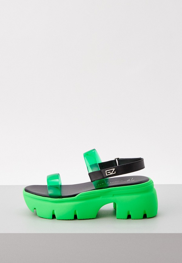 

Босоножки Giuseppe Zanotti, Зеленый