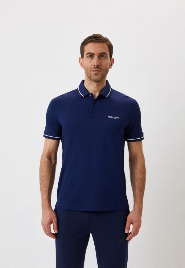 

Поло Armani Exchange, Синий, Armani Exchange RTLABH804401