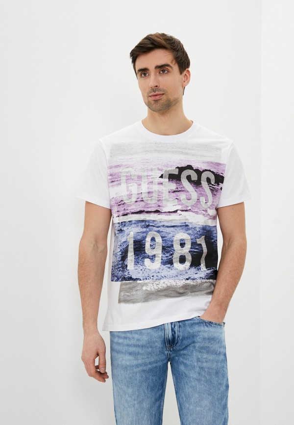 

Футболка Guess Jeans, Белый