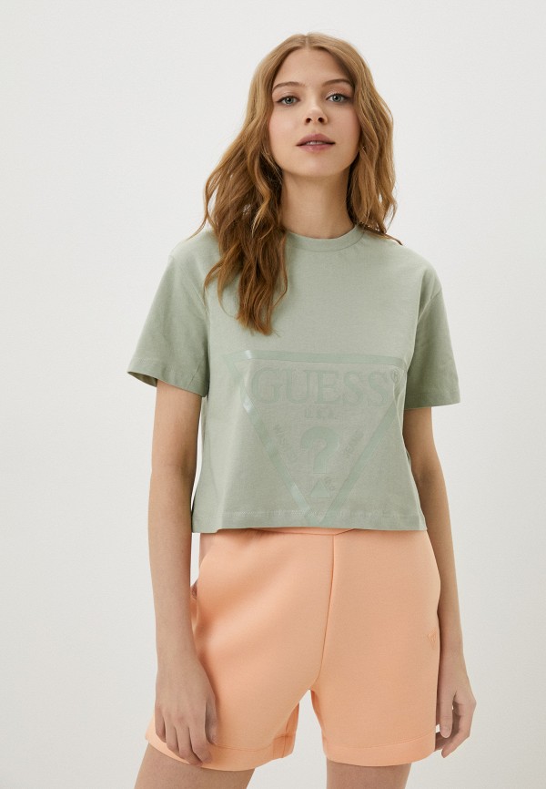 

Футболка Guess, Зеленый, Guess RTLABH828301