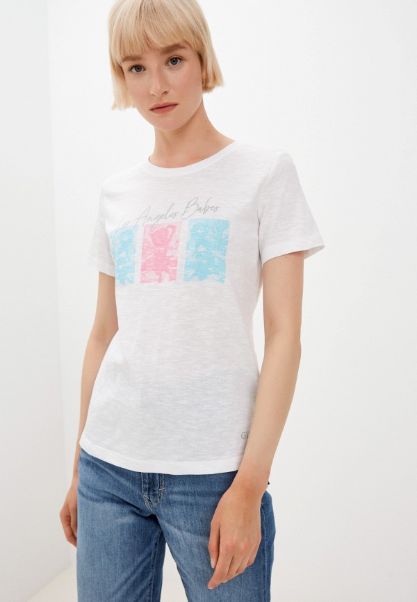 

Футболка Guess Jeans, Бежевый, Guess Jeans RTLABH829301