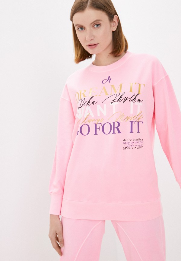 

Свитшот Deha, Розовый, ECO-WEAR LONG SWEATSHIRT