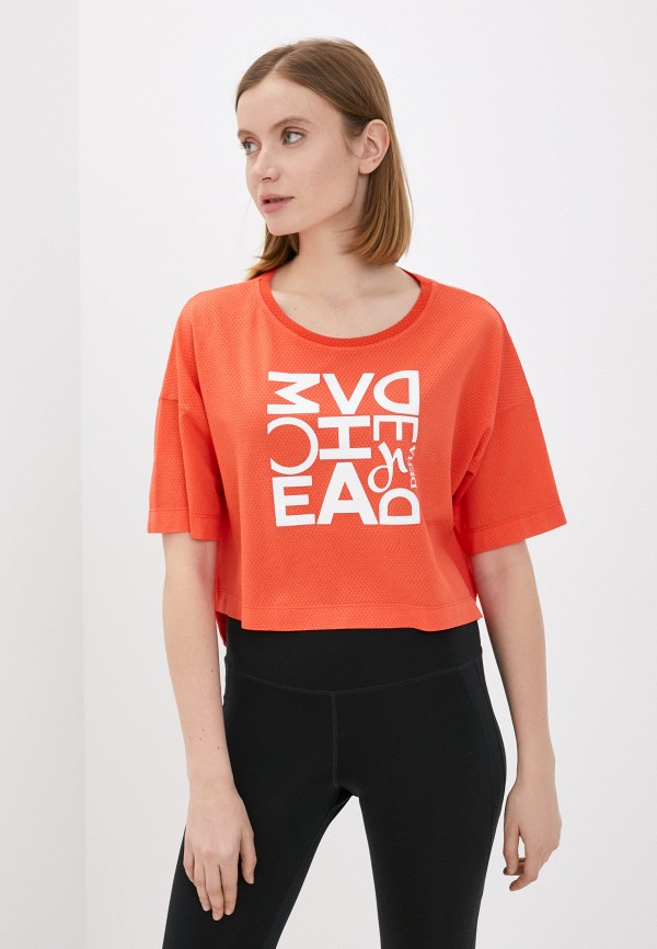 

Футболка Deha, Оранжевый, OVERSIZE COTTON NET T-SHIRT