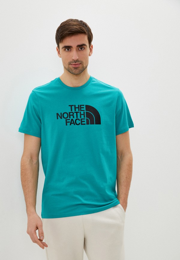 

Футболка The North Face, Бирюзовый, M S/S EASY TEE - EU