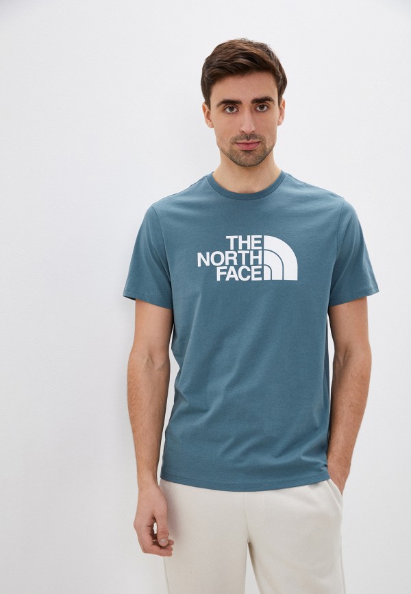 

Футболка The North Face, Бирюзовый, M S/S EASY TEE - EU