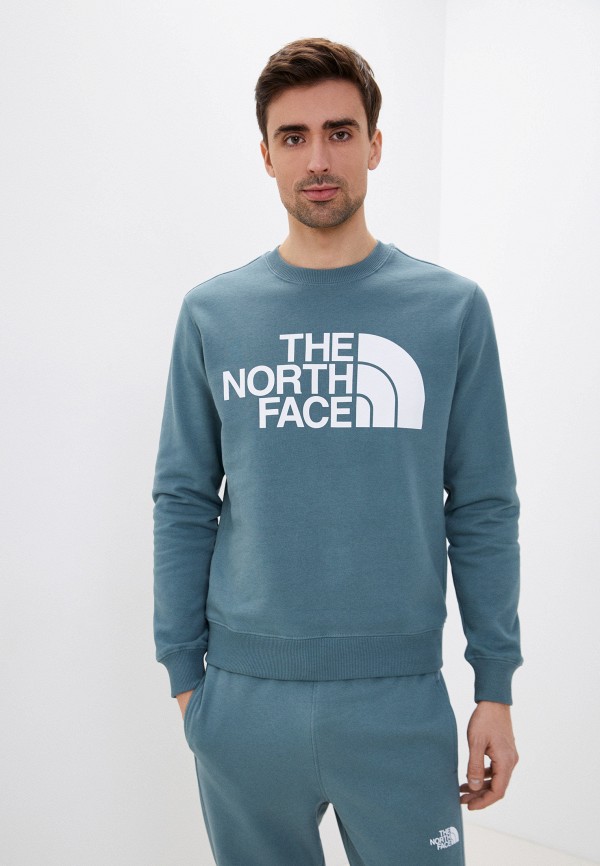 Свитшот The North Face серого цвета
