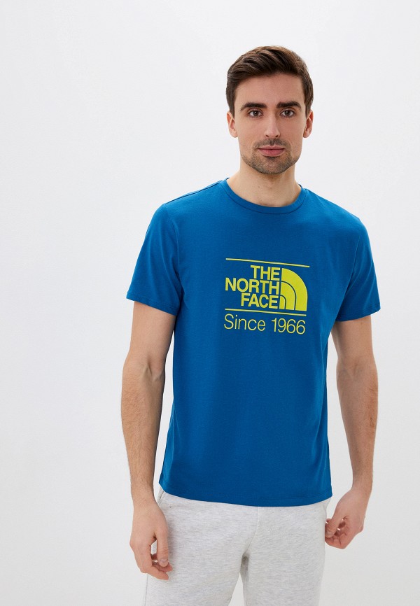 

Футболка спортивная The North Face, Синий, M FOUNDATION GRAPHIC TEE S/S - EU