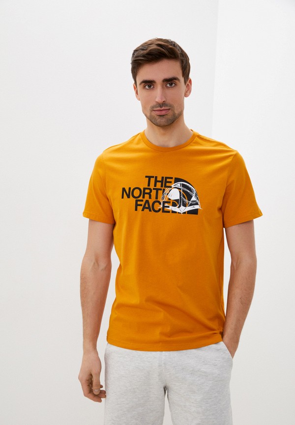 

Футболка The North Face, Оранжевый, M S/S GRAPHIC HALF DOME TEE