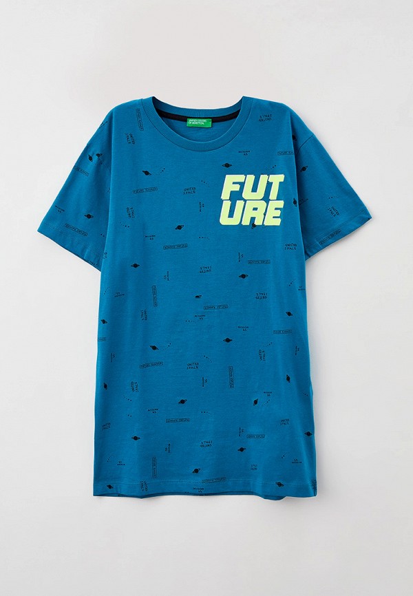 

Футболка United Colors of Benetton, Бирюзовый
