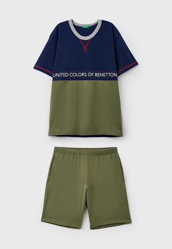 

Футболка и шорты United Colors of Benetton, Разноцветный