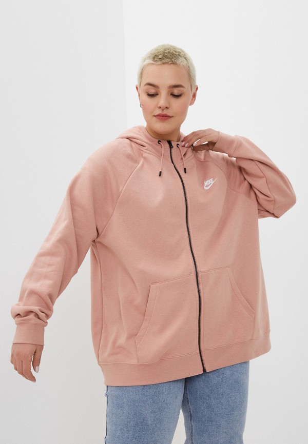 

Толстовка Nike, Бежевый, W NSW ESSNTL FLC FZ HDY PLUS