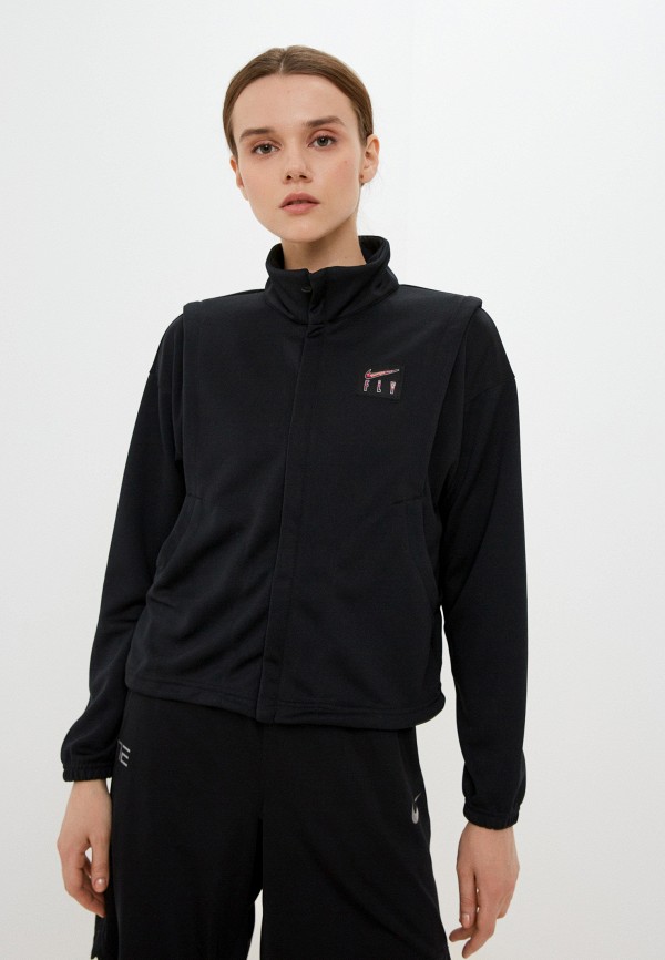 

Олимпийка Nike, Черный, W NK DF RETRO FLY JKT SSTN M27