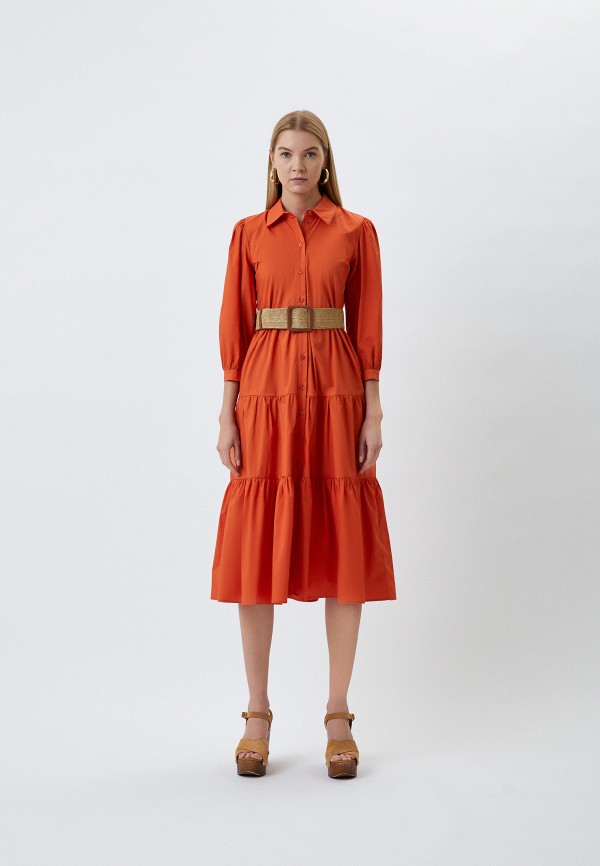 Платье Liu Jo оранжевого цвета