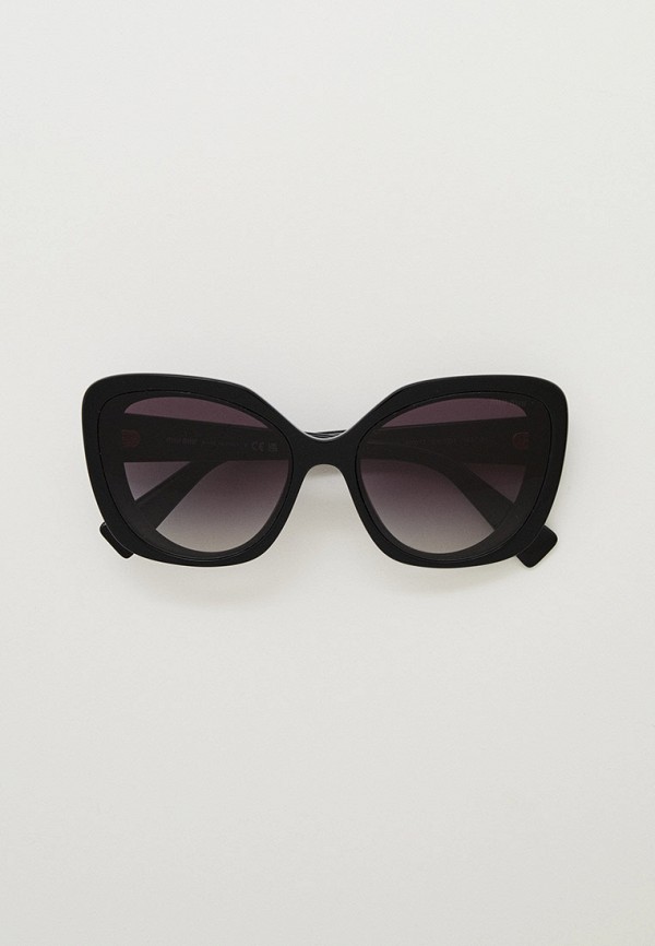

Очки солнцезащитные Miu Miu, Черный, MU 06XS 03I5D1