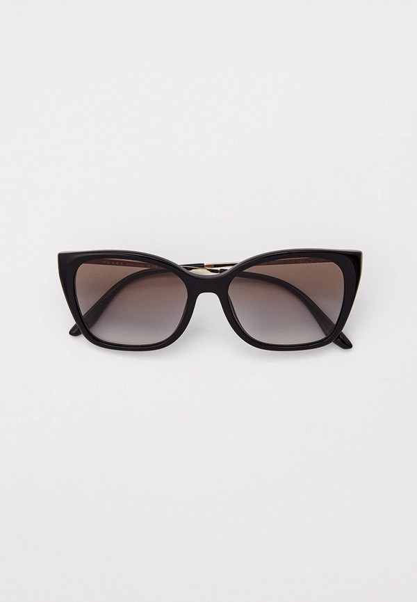 

Очки солнцезащитные Prada, Черный, PR 12XS 1AB0A7