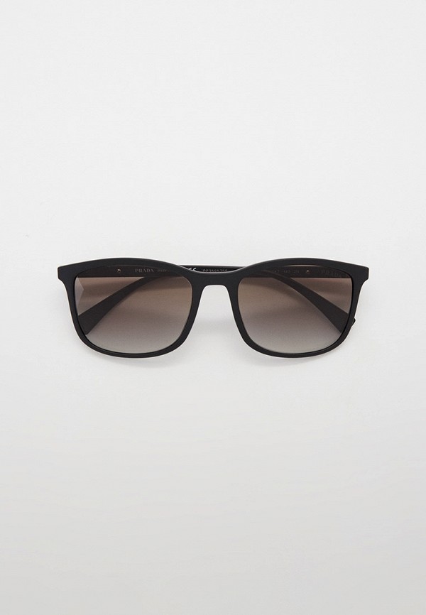 

Очки солнцезащитные Prada Linea Rossa, Черный, PS 01TS DG00A7