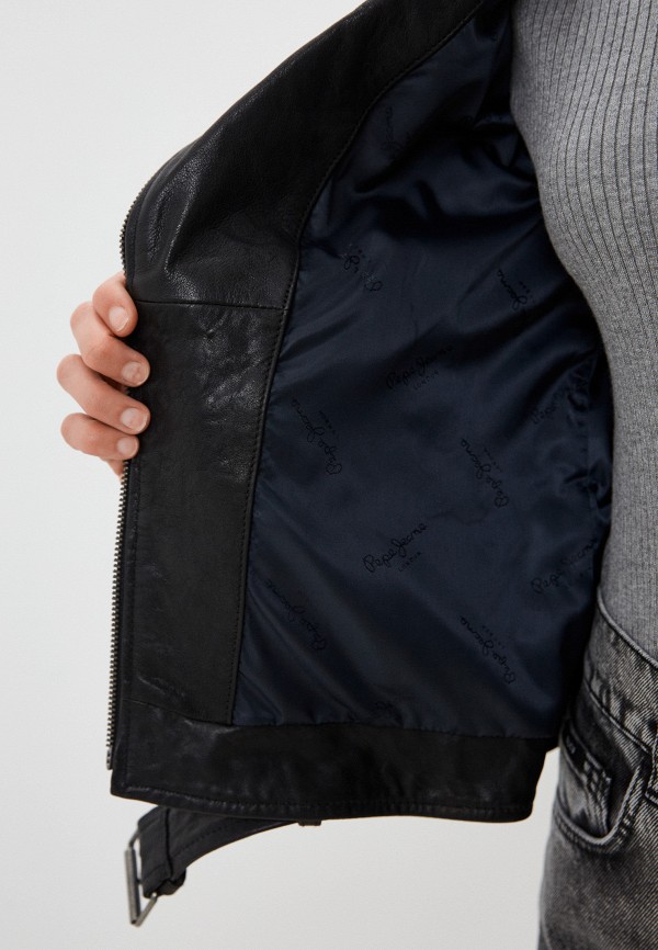фото Куртка кожаная pepe jeans