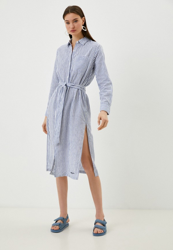 

Платье Pepe Jeans, Голубой, Pepe Jeans RTLABI131902