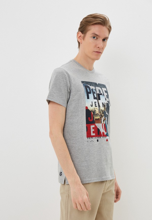 

Футболка Pepe Jeans, Серый