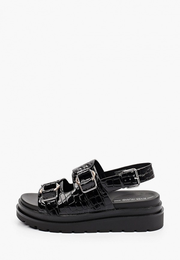 Босоножки River Island черный 775499 RTLABI220701