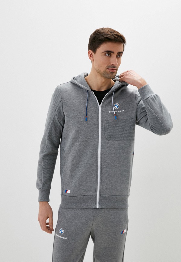 

Толстовка PUMA, Серый, BMW MMS Hooded Sweat Jacket