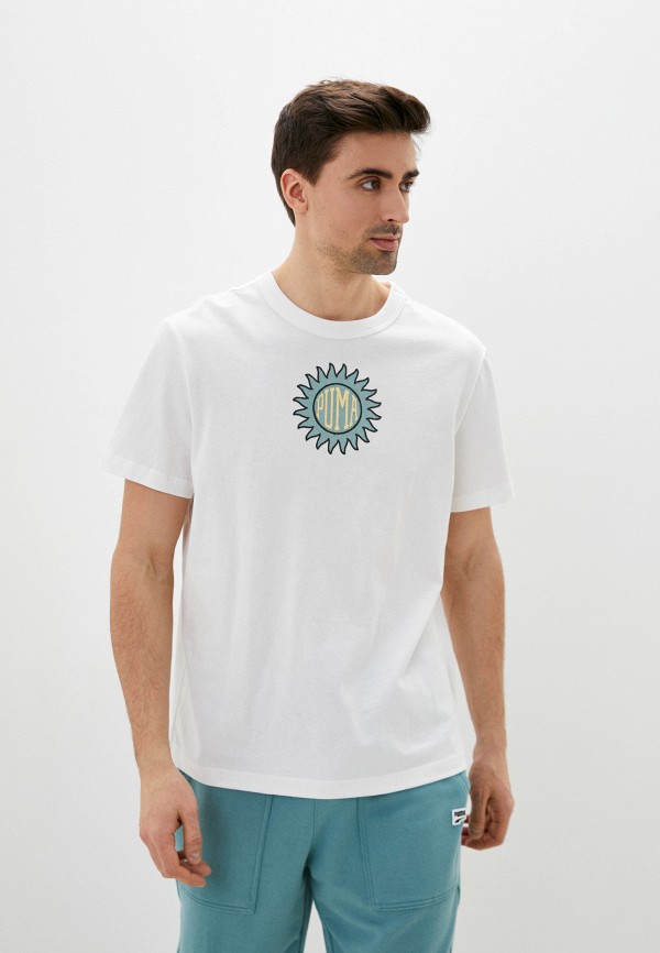 

Футболка PUMA, Белый, Downtown Graphic Tee