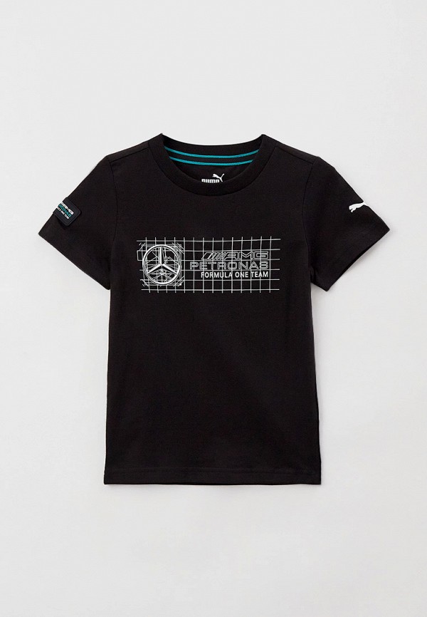 

Футболка PUMA, Черный, MAPF1 Kids Logo Tee +