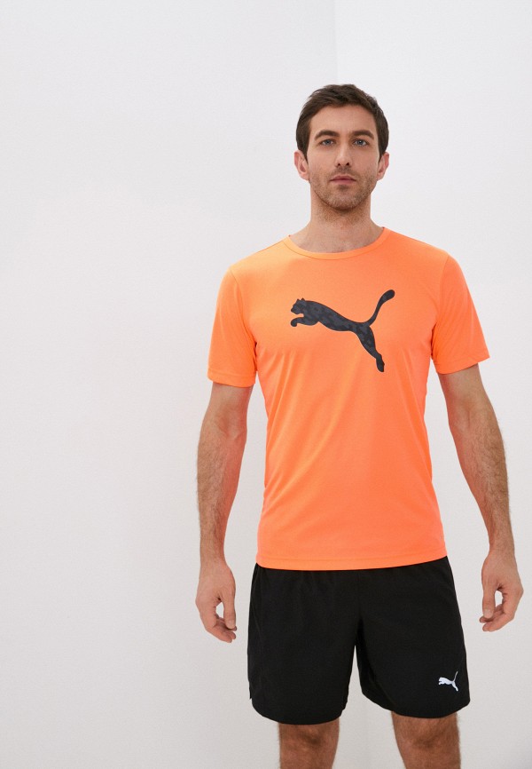 

Футболка спортивная PUMA, Оранжевый, individualRISE Logo Tee