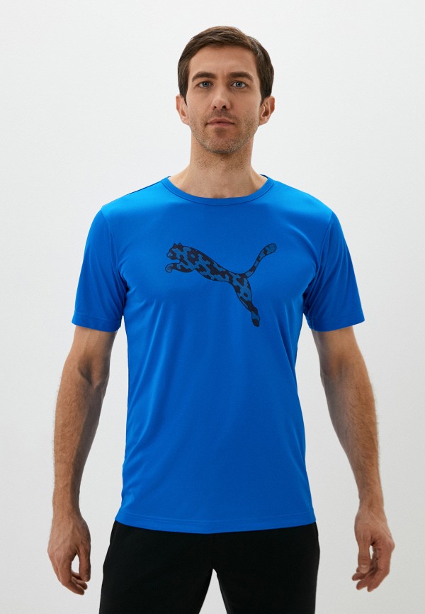 

Футболка спортивная PUMA, Синий, individualRISE Logo Tee