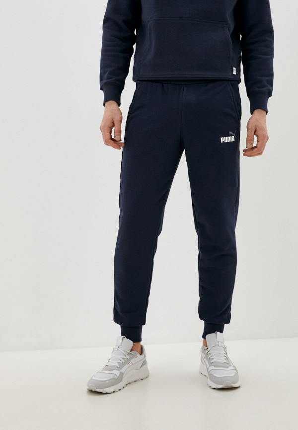 

Брюки спортивные PUMA, Синий, ESS+ 2 Col Logo Pants TR cl