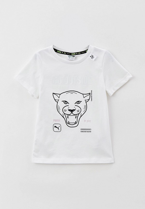 

Футболка PUMA, Белый, PLAY UV Reactive Color-Change Graphic Tee