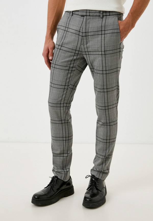 Брюки Topman серый 103428356 RTLABI255602