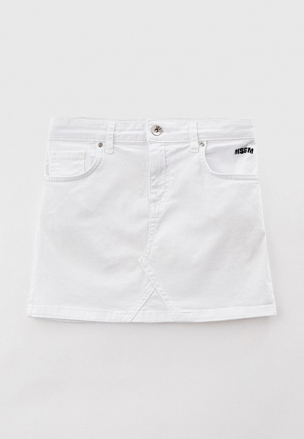 

Юбка джинсовая MSGM Kids, Белый, MSGM Kids RTLABI284201