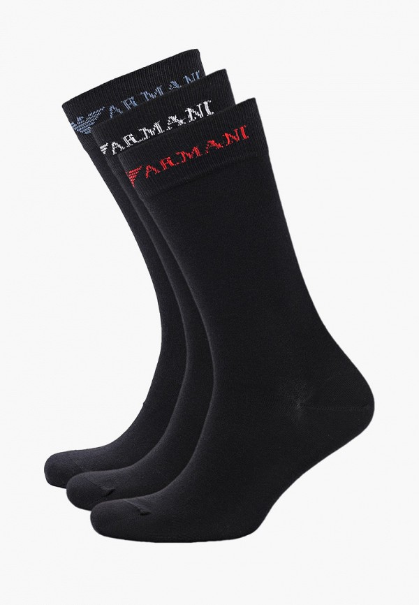 

Носки 3 пары Emporio Armani, Черный