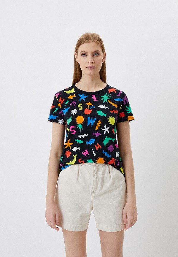 

Футболка Moschino Swim, Черный