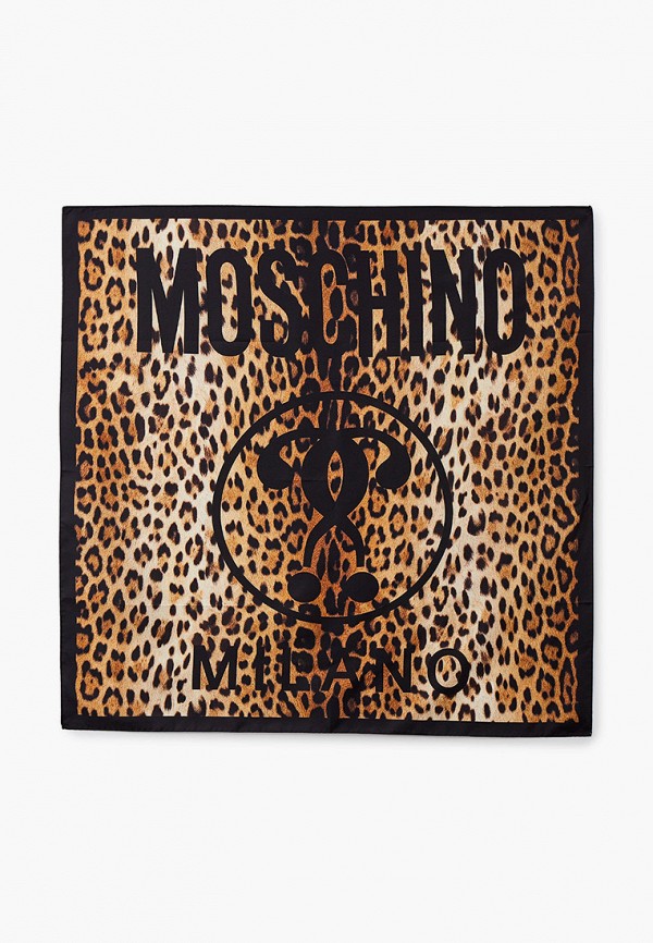 

Платок Moschino, Коричневый, Moschino RTLABI360801