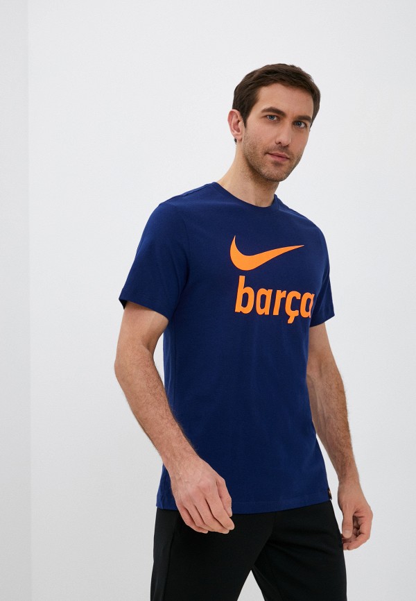 

Футболка Nike, Синий, FCB M NK SWOOSH CLUB TEE