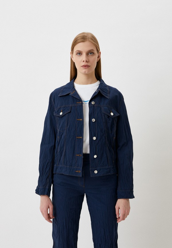 Куртка джинсовая Helmut Lang синего цвета