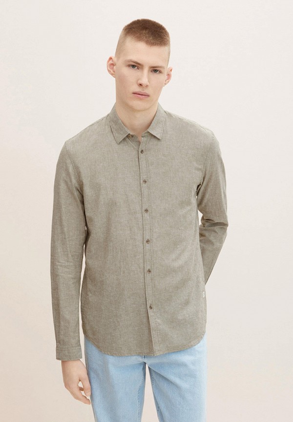 

Рубашка Tom Tailor Denim, Бежевый